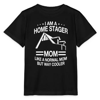 Home Stager Mama for Women - Stanley/Stella MINI CREATOR Kids’ T-Shirt - black - Front - Mikhail (115cm)