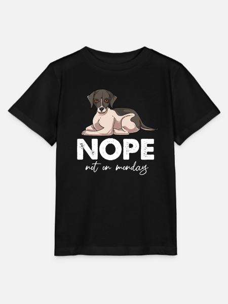 Whippet - Stanley/Stella Kinder T-Shirt MINI CREATOR - Schwarz