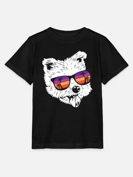 West highland terrier - Stanley/Stella Kinder T-Shirt MINI CREATOR - Schwarz