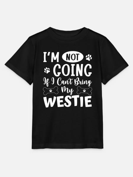 West highland terrier - Stanley/Stella Kinder T-Shirt MINI CREATOR - Schwarz