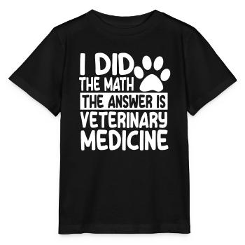 Veterinary medicine - Stanley/Stella MINI CREATOR Kids’ T-Shirt - black - Front - Mikhail (115cm)