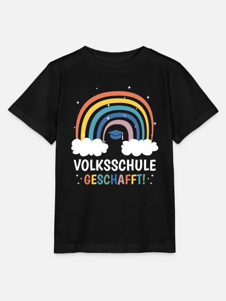 Volksschule Abgänger 2024 Tschüss Volksschule - Stanley/Stella Kinder T-Shirt MINI CREATOR - Schwarz
