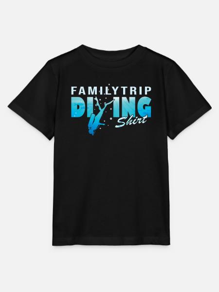 Familienausflug Tauchen DeepDive - Stanley/Stella Kinder T-Shirt MINI CREATOR - Schwarz