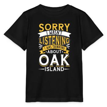 Oak Island / Chasse au trésor Oak Island Mystery - T-shirt bio MINI CREATOR Stanley/Stella Enfant - noir - Devant - Mikhail (115cm)