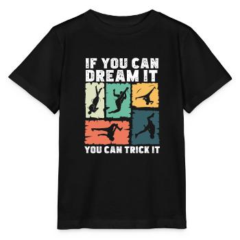 Tricking Dream It Trick It Funny - Stanley/Stella MINI CREATOR Kids’ T-Shirt - black - Front - Mikhail (115cm)