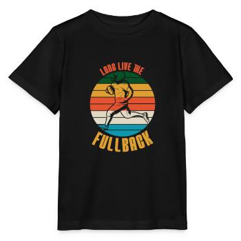 FULLBACK Football Game American Football USA - Stanley/Stella MINI CREATOR Kids’ T-Shirt - black - Front - Mikhail (115cm)