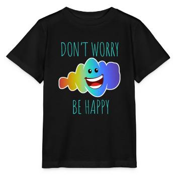 Gleichheit Homosexuell Stolz Regenbogen Retro - Stanley/Stella Kinder T-Shirt MINI CREATOR  - Schwarz - Vorne - Mikhail (115cm)