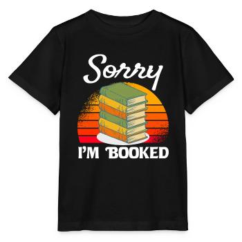 Bookworm Book Book Rat Books - Stanley/Stella MINI CREATOR Kids’ T-Shirt - black - Front - Mikhail (115cm)
