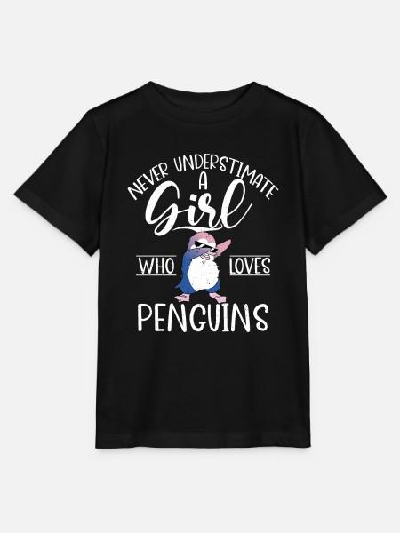 Pinguinliebhaber Pinguin Geschenke - Stanley/Stella Kinder T-Shirt MINI CREATOR - Schwarz