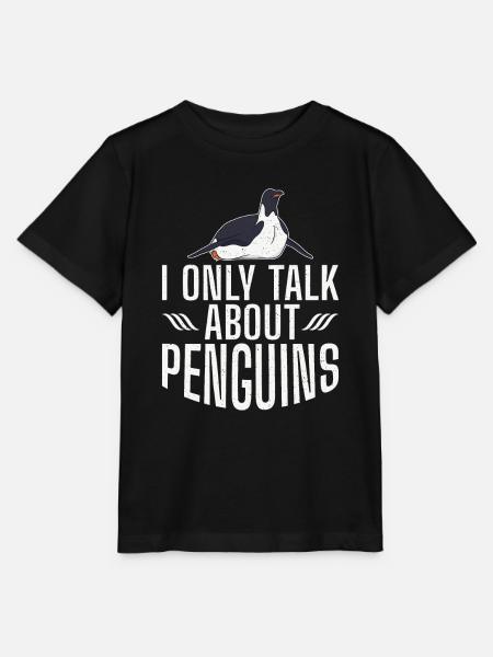 Pinguinliebhaber Pinguin Geschenke - Stanley/Stella Kinder T-Shirt MINI CREATOR  - Schwarz