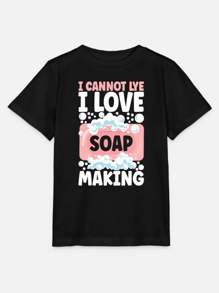 Seifenmacher Seife Machen - Stanley/Stella Kinder T-Shirt MINI CREATOR - Schwarz