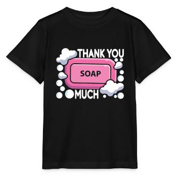 Seifenmacher Seife Machen - Stanley/Stella Kinder T-Shirt MINI CREATOR  - Schwarz - Vorne - Mikhail (115cm)
