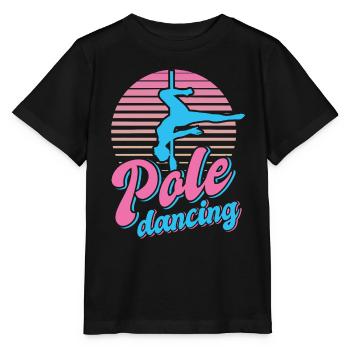 Pole Dance Dancer, Pole Dance, Pole Dancing - Stanley/Stella MINI CREATOR Kids’ T-Shirt - black - Front - Mikhail (115cm)