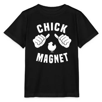 Kükenmagnet - Stanley/Stella Kinder T-Shirt MINI CREATOR  - Schwarz - Vorne - Mikhail (115cm)