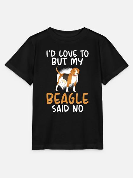 Beagle Cadeau Beagle Propriétaire - T-shirt bio MINI CREATOR Stanley/Stella Enfant - noir
