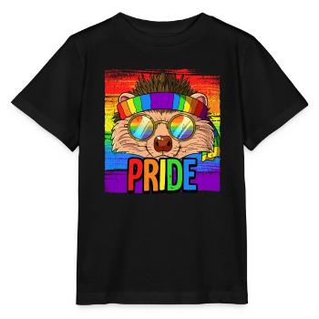 Fierté LGBTQ Christopher Street Day Costume Fierté - T-shirt bio MINI CREATOR Stanley/Stella Enfant - noir - Devant - Mikhail (115cm)