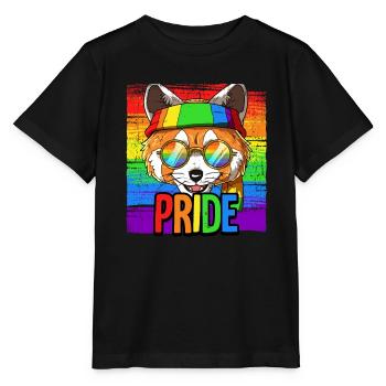 Fierté LGBTQ Christopher Street Day Costume Fierté - T-shirt bio MINI CREATOR Stanley/Stella Enfant - noir - Devant - Mikhail (115cm)