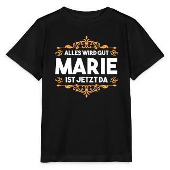 Marie - Stanley/Stella Kinder T-Shirt MINI CREATOR  - Schwarz - Vorne - Mikhail (115cm)