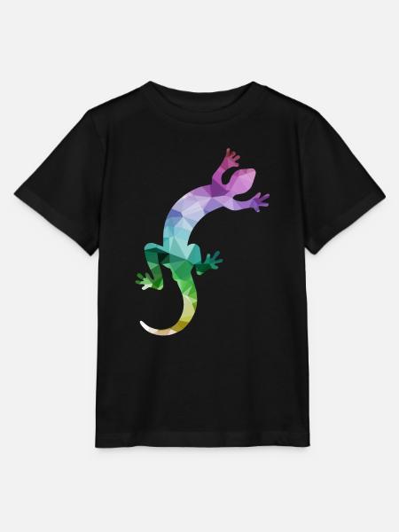 Reptil Echse - Stanley/Stella Kinder T-Shirt MINI CREATOR - Schwarz