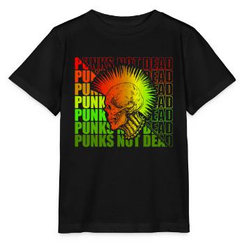 Punk Rock Pogo Anarchy Punks Punk Rocker Punk - Stanley/Stella MINI CREATOR Kids’ T-Shirt - black - Front - Mikhail (115cm)