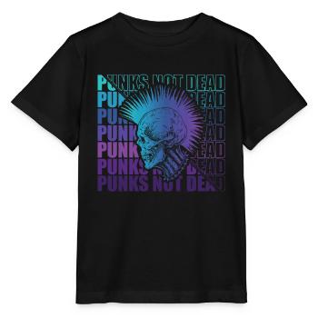 Punk Rock Pogo Anarchy Punks Punk Rocker Punk - Stanley/Stella MINI CREATOR Kids’ T-Shirt - black - Front - Mikhail (115cm)