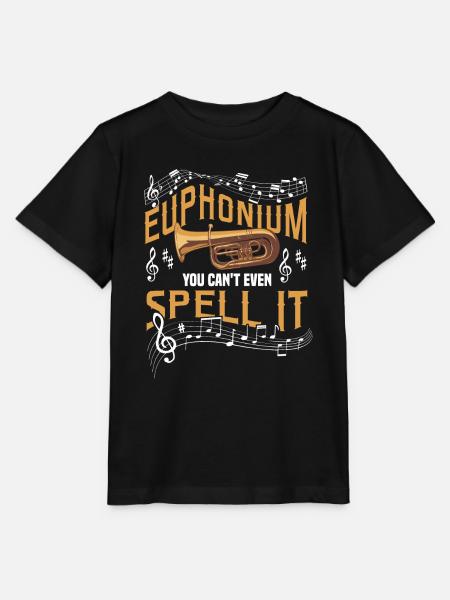 Euphonium Euphoniumspieler Blechbläser Euphonist - Stanley/Stella Kinder T-Shirt MINI CREATOR - Schwarz