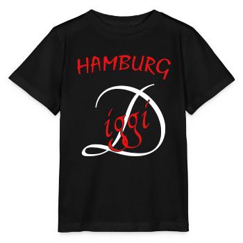 Hamburg - Stanley/Stella Kinder T-Shirt MINI CREATOR  - Schwarz - Vorne - Mikhail (115cm)