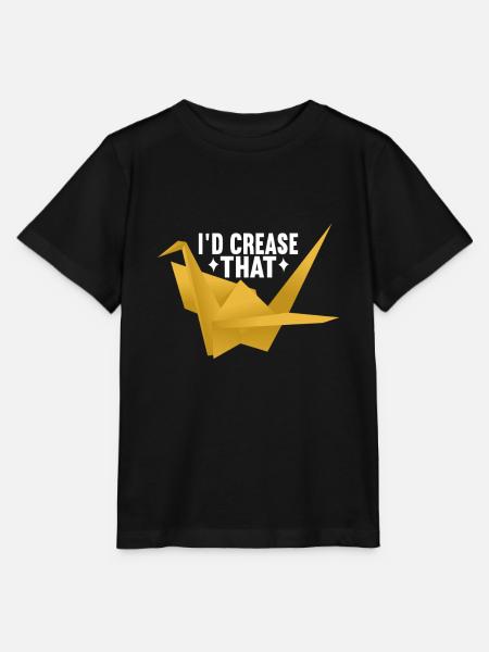 Origami - Stanley/Stella Kinder T-Shirt MINI CREATOR - Schwarz