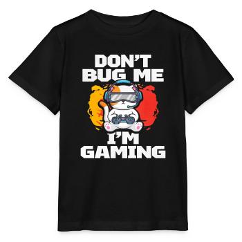 Gaming Gaming Computer Games Gift - Stanley/Stella MINI CREATOR Kids’ T-Shirt - black - Front - Mikhail (115cm)