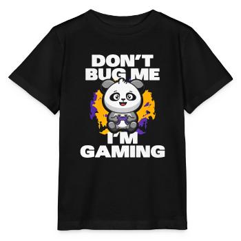 Gaming Gaming Computer Games Gift - Stanley/Stella MINI CREATOR Kids’ T-Shirt - black - Front - Mikhail (115cm)