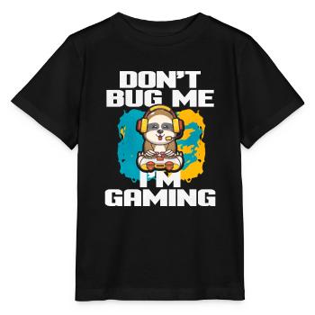 Gaming Gaming Computer Games Gift - Stanley/Stella MINI CREATOR Kids’ T-Shirt - black - Front - Mikhail (115cm)