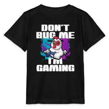 Gaming Gaming Computer Games Gift - Stanley/Stella MINI CREATOR Kids’ T-Shirt - black - Front - Mikhail (115cm)