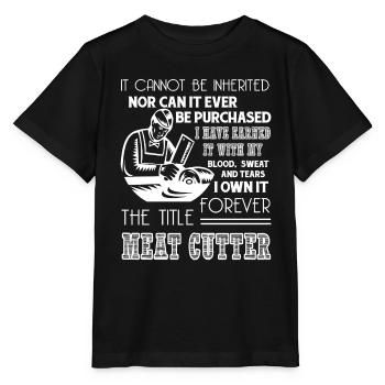 Meat Cutter Forever Title Meat Cutter - Stanley/Stella MINI CREATOR Kids’ T-Shirt - black - Front - Mikhail (115cm)