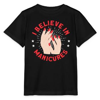 Nail Polish Nail Design Manicure Nail Studio Nails - Stanley/Stella MINI CREATOR Kids’ T-Shirt - black - Front - Mikhail (115cm)