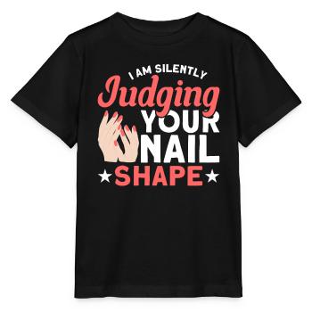 Nail Polish Nail Design Manicure Nail Studio Nails - Stanley/Stella MINI CREATOR Kids’ T-Shirt - black - Front - Mikhail (115cm)