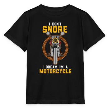 Motorcycling is not a disease choppers - Stanley/Stella MINI CREATOR Kids’ T-Shirt - black - Front - Mikhail (115cm)