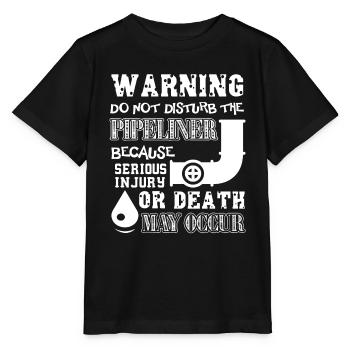 Pipeliner Do Not Disturb Pipeliner - Stanley/Stella MINI CREATOR Kids’ T-Shirt - black - Front - Mikhail (115cm)