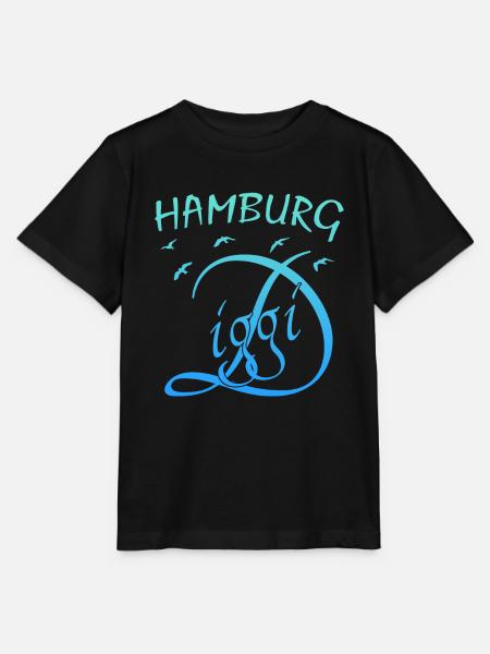 Hamburg - Stanley/Stella Kinder T-Shirt MINI CREATOR - Schwarz