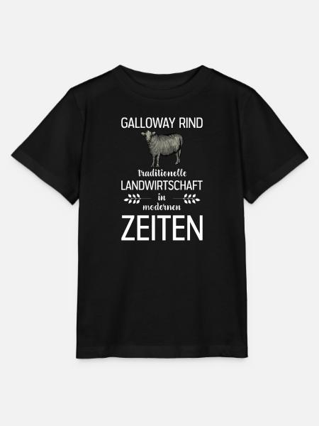 Galloway Rind I Schottland Rinderzucht für - Stanley/Stella Kinder T-Shirt MINI CREATOR - Schwarz