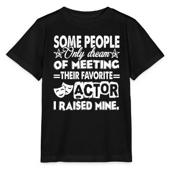 Actor Proud Actor Parent - Stanley/Stella MINI CREATOR Kids’ T-Shirt - black - Front - Mikhail (115cm)
