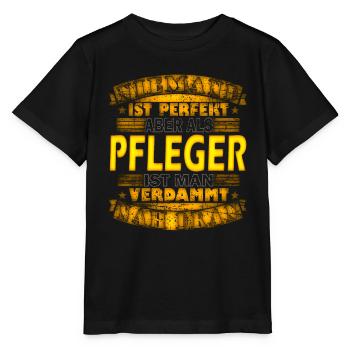 Chemise d’allaitement · Profession infirmière · Soins des plaies - T-shirt bio MINI CREATOR Stanley/Stella Enfant - noir - Devant - Mikhail (115cm)