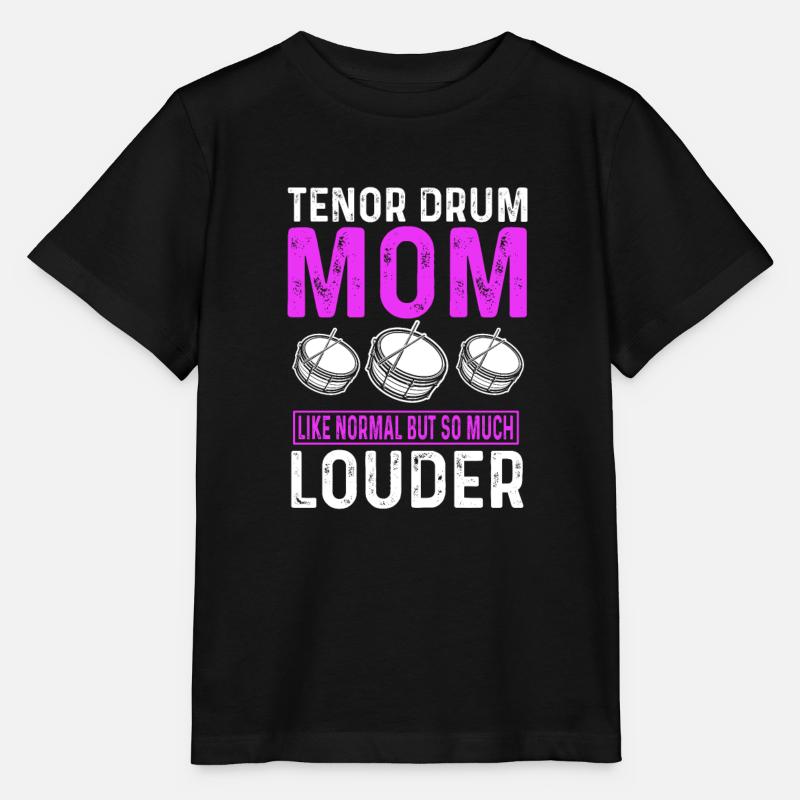 Batterie Drummer Funny Drumming Drums Drumset - T-shirt bio MINI CREATOR Stanley/Stella Enfant - noir