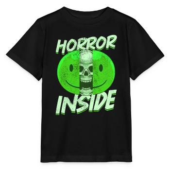Zombie Horror Horror Film Festival + Halloween - Stanley/Stella MINI CREATOR Kids’ T-Shirt - black - Front - Mikhail (115cm)