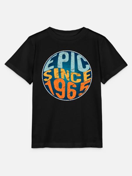 Episch Seit 1965 - Stanley/Stella Kinder T-Shirt MINI CREATOR  - Schwarz