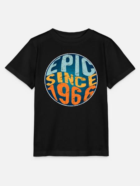 Episch Seit 1966 - Stanley/Stella Kinder T-Shirt MINI CREATOR  - Schwarz