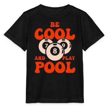 Billard Billard Billard Club de billard Club de billard - T-shirt bio MINI CREATOR Stanley/Stella Enfant - noir - Devant - Mikhail (115cm)