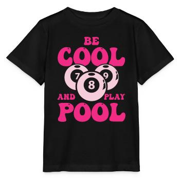 Billard Billard Billard Club de billard Club de billard - T-shirt bio MINI CREATOR Stanley/Stella Enfant - noir - Devant - Mikhail (115cm)
