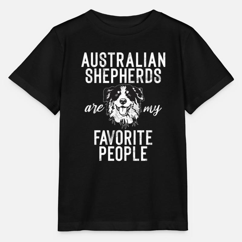 Australian Shepherd Geschenke - Stanley/Stella Kinder T-Shirt MINI CREATOR  - Schwarz