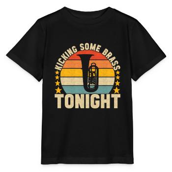 Tuba Tuba lecteur - T-shirt bio MINI CREATOR Stanley/Stella Enfant - noir - Devant - Mikhail (115cm)