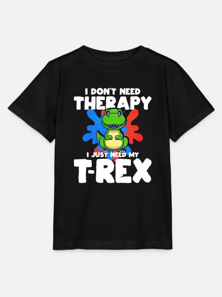 T-Rex - Stanley/Stella Kinder T-Shirt MINI CREATOR - Schwarz